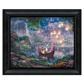 Thomas Kinkade Disney Tangled - 16" x 20" Brushstroke Vignette
