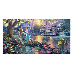 Thomas Kinkade Disney The Princess and the Frog - 16" x 31" Gallery...
