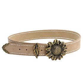 Tower Hill by Christie Brinkley Adjustable Sunflower Belt