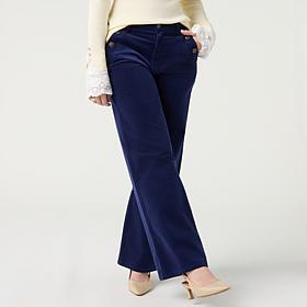 Tower Hill by Christie Brinkley Corduroy Sailor Pant