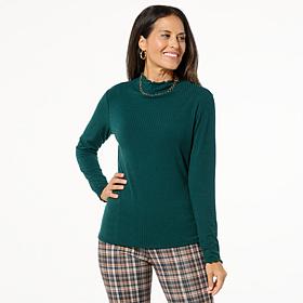 Tower Hill by Christie Brinkley Mock Neck Top