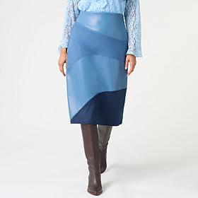 Tower Hill by Christie Brinkley Patchwork Aline Skirt