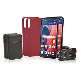 Tracfone 2pk Moto G Play 6.5" w/1500 Talk/Text/Data, 5K mAh Power Bank
