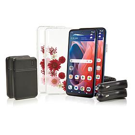 Tracfone 2pk Moto G Play 6.5" w/1500 Talk/Text/Data, 5K mAh Power Bank
