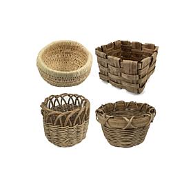 Traditional Craft Kits Beginner Basket Kit - Set of Four