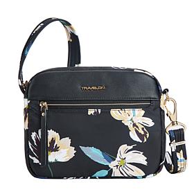 Travelon Anti-Theft Addison Small Crossbody/Midnight Floral