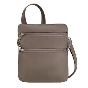 Travelon Classic Anti-Theft Slim Double Zip Crossbody
