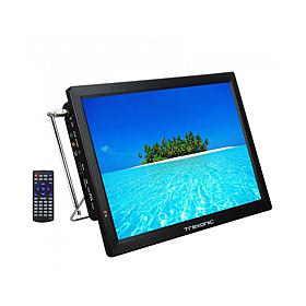 Trexonic Portable Rechargeable 14 Inch LED TV with HDMI, SD/MMC, US...