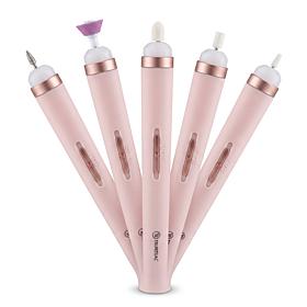 TruRitual Rechargeable Electric Nail File Kit with Tips
