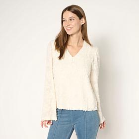 TWRHLL by Christie Brinkley Bell-Sleeve Top