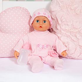 Ulba First Words Baby Doll -15"-pink
