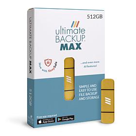Ultimate Backup Multi-Port 512GB Storage Device with Antivirus & AI