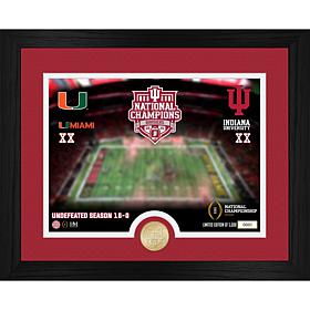 University of Indiana 2025-26 CFP Champions Celebration Frame