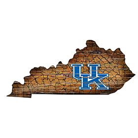 University of Kentucky Distressed State with Logo