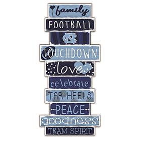 University of North Carolina Celebrations Stack 24" Sign 