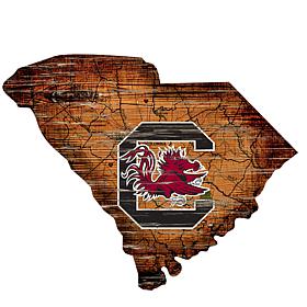 University of South Carolina Distressed State with Logo