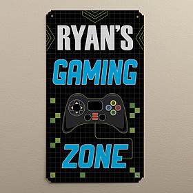 Video Gamer Personalized Sign