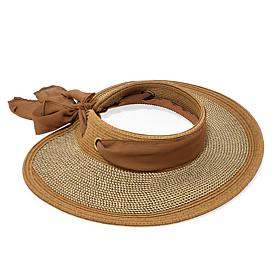 Vince Camuto Tie Back Roll-Up Visor