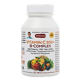 Vitamin C 500 Plus B-Complex - 180 Capsules