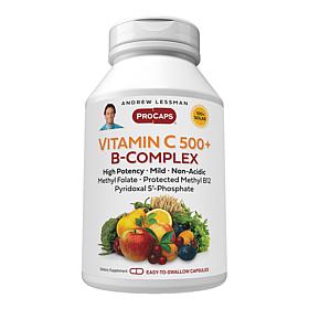 Vitamin C 500 Plus B-Complex - 180 Capsules
