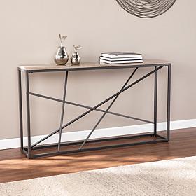 Volare Faux Marble Console Table