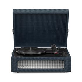 Voyager Bluetooth Vinyl Record Player - Dark Navy
