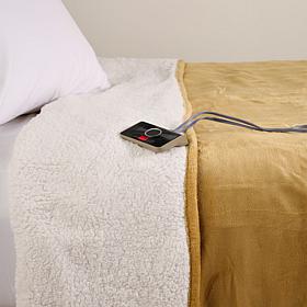 W&C Plush Heated Blanket Twin