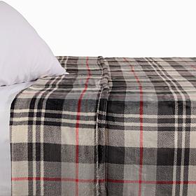 Warm & Cozy Plaid Premium Plush Blanket Full/Queen