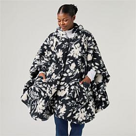 Warm & Cozy Sherpa Zip Angel Wrap