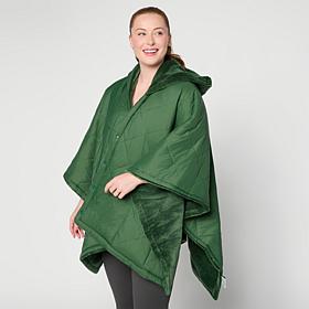 Warm & Cozy Water Resistant Heated Angel Wrap with Power Bank
