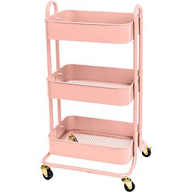 We R Makers A La Cart Storage Cart With Handles, Pink