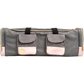 We R Memory Keepers Crafter's Machine Tote - Pink and Grey