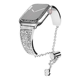 WFG Metal Band with Crystal for Apple Watch 42/44/45mm