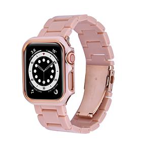 WFG Resin Band with Bumper Case for Apple Watch 44mm