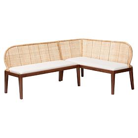 Wholesale Interiors bali and pari Okinawa Corner Bench Set 2 Piece