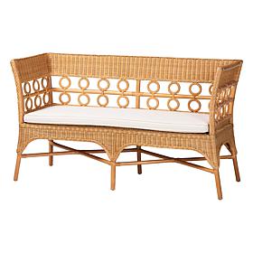 Wholesale Interiors bali and pari Oxford Rattan Dining Bench Armrests