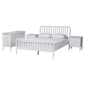 Wholesale Interiors Baxton Studio Lucera Queen 4 Piece Set