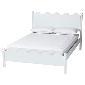 Wholesale Interiors Baxton Studio Malaya White Full Platform Bed