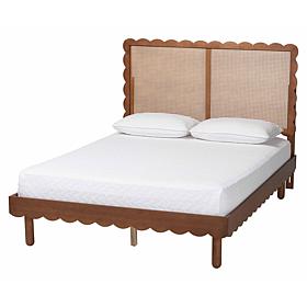 Wholesale Interiors Baxton Studio Orianthe Platform Bed with Headboard