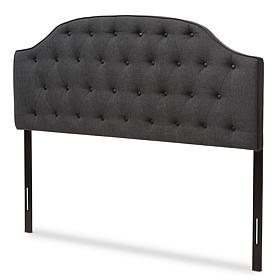 Wholesale Interiors Windsor Upholstered Scalloped Headboard - Queen