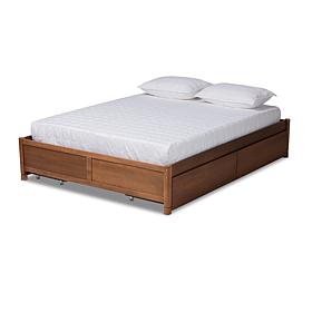Wholesale Interiors Yara Modern and Contemporary Storage Bed Frame