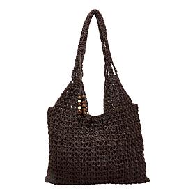 Wildflower Crochet Tote Bag