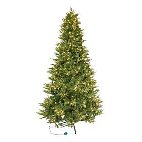 Winter Lane 8.5' Pre-Lit Majestic Fir Artificial Christmas Tree