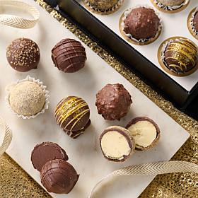 Wolfgang Puck 12-Piece Assorted Chocolate Estate Truffles