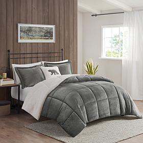 Woolrich Alton Plush to Sherpa Down Alternative Comforter Set