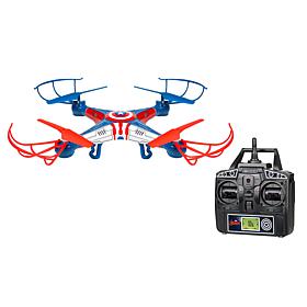 World Tech Toys Marvel Licensed Captain America Sky Hero 2.4GHz Drone 