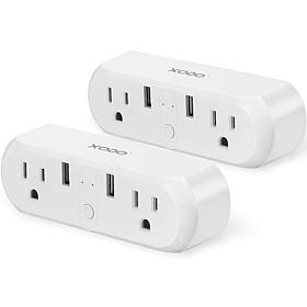 WP3 Wi-Fi Smart Plug Outlet 2-Pack