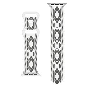 Wrangler Silicone Band with Western Aztec Pattern for Apple Watch