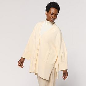 WynneCollection Architectural Barrel Sleeve Notched Collar Topper