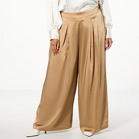 WynneCollection Occasion Satin Evening Pant